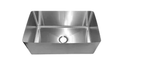Hand fabricated stainless sink 113L.