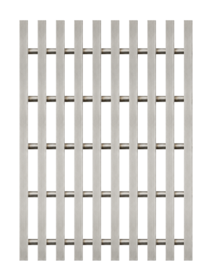 top view of mas stainless industries WWS300 wedge wire