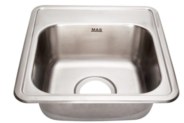 Inset stainless steel hand wash basin 9.5 litres