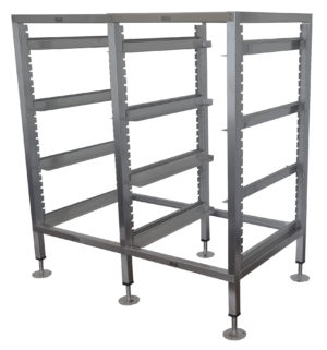 Dishwasher Rack to store dishwasher baskets Glass rack to store glassware in commercial kitchen