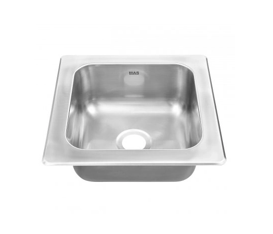 Laboratory sink stainless steel 13 litre capacity.