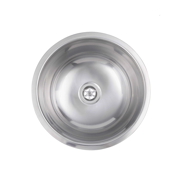 Round Pressed Sink Bowl 310 x 120mm 304 Stainless | MAS