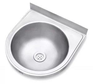 Wall mounted stainless basin 6.2 litres