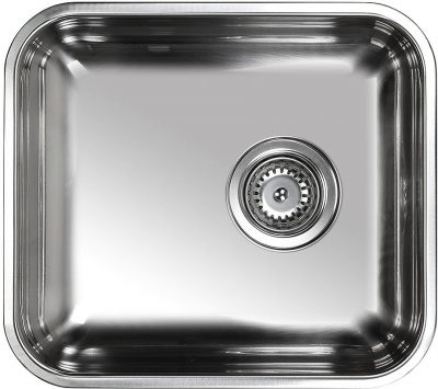 316 stainless pressed bowl 22 litres. 410 x 355mm.