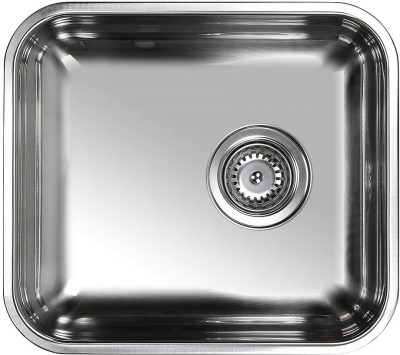 Stainless steel pressed bowl 22 litres.