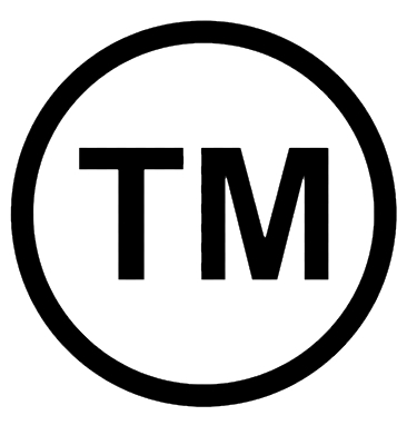 Trademark logo in black.