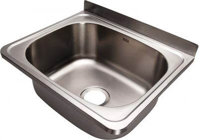 Wall mounted large 32 litre sink basin