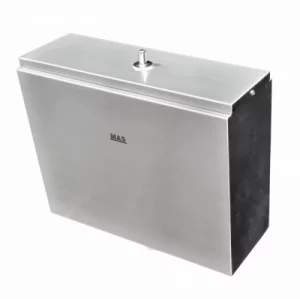 Urinal cistern top press single flush.
