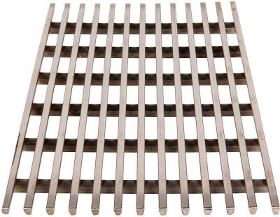 Wedge wire 316 grade stainless 9mm height sheet.