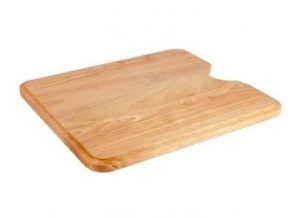 Wooden chopping board.