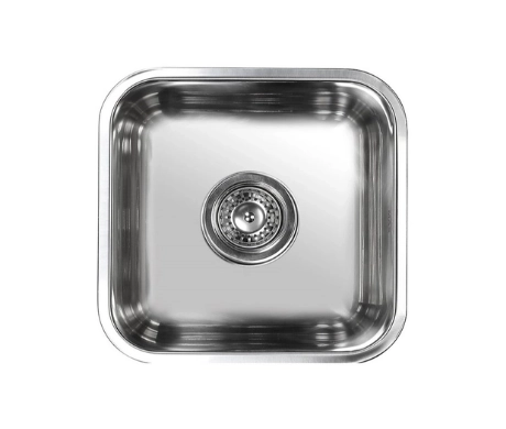 Coastal pressed sink bowl stainless 14 litre.