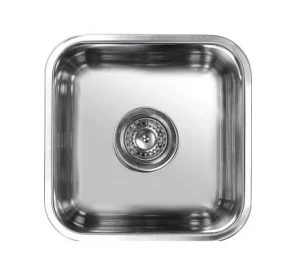 Signature series pressed stainless sink bowl 14L.